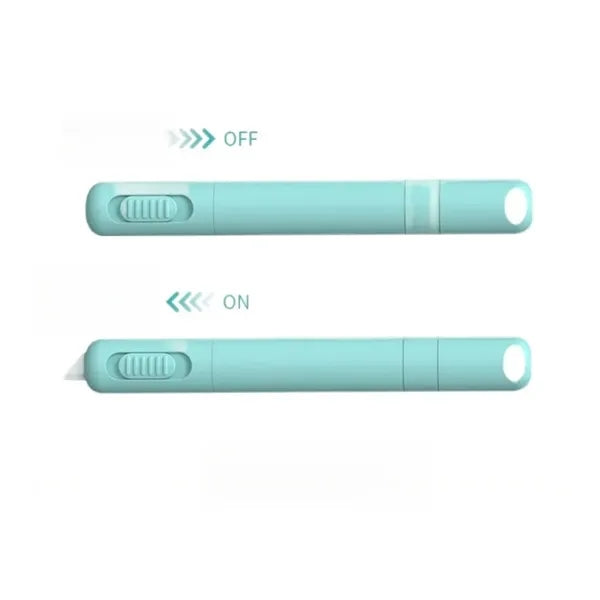 Retractable Letter Opener with Erasable Pen
