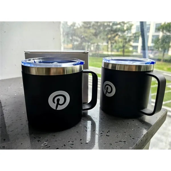 12/14oz Stainless Steel Coffee Mug Insulated Travel Tumbler