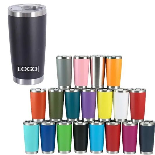 20 oz Stainless Steel Vacuum Insulated Tumbler w/ Lid
