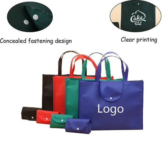 Foldable Nonwoven Tote Bag
