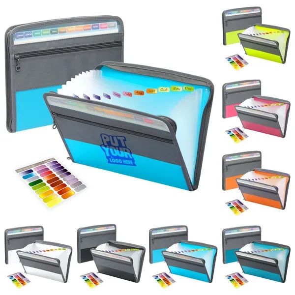 13 Pocket Expanding File Folder