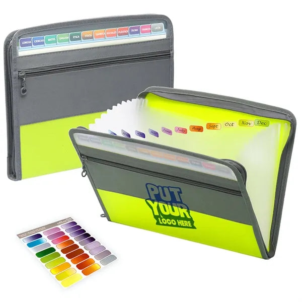 13 Pocket Expanding File Folder
