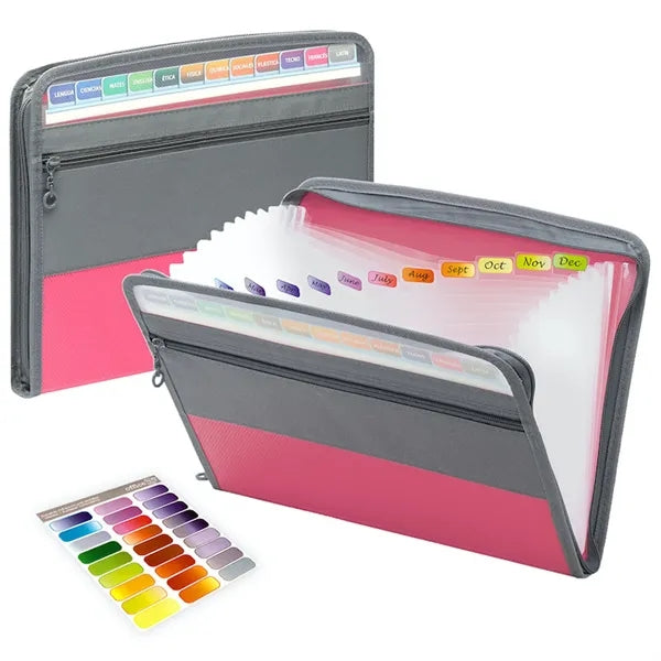 13 Pocket Expanding File Folder