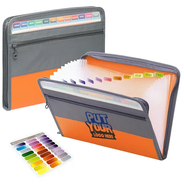 13 Pocket Expanding File Folder