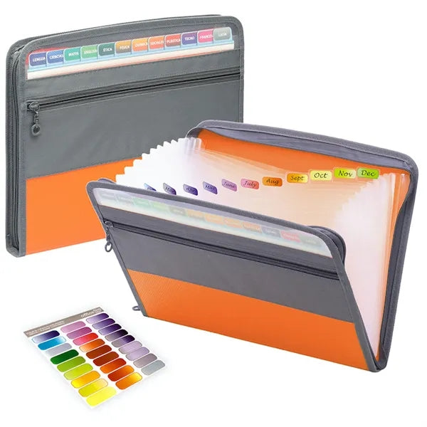 13 Pocket Expanding File Folder