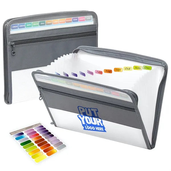 13 Pocket Expanding File Folder