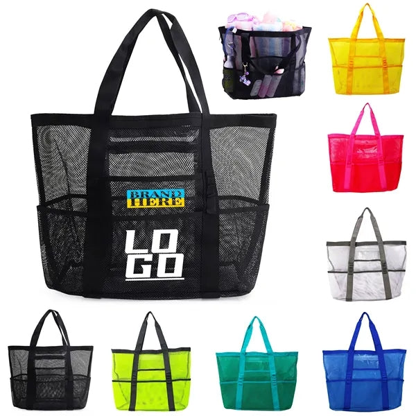 Large Mesh Beach Bag