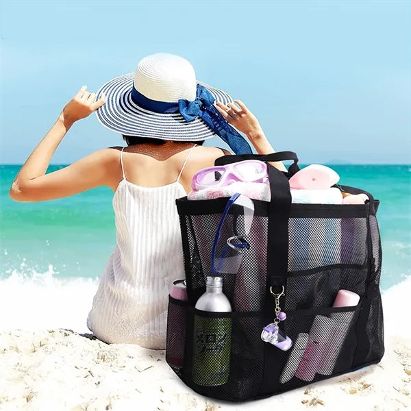 Large Mesh Beach Bag