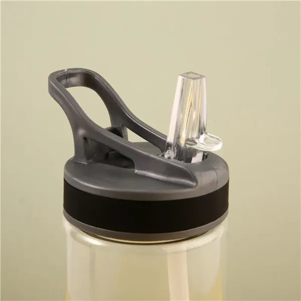 24oz Sports Bottle with Flip Straw Lid