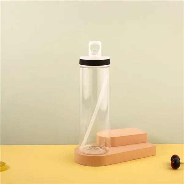 24oz Sports Bottle with Flip Straw Lid