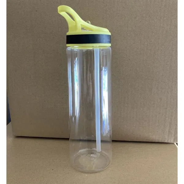24oz Sports Bottle with Flip Straw Lid