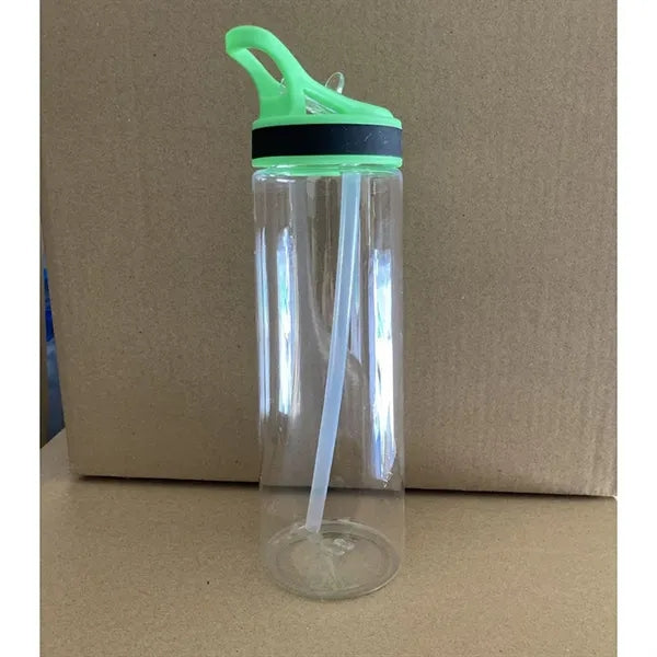 24oz Sports Bottle with Flip Straw Lid