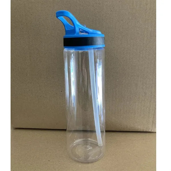 24oz Sports Bottle with Flip Straw Lid