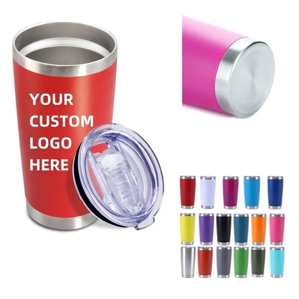 20oz Tumblers Bulk with Lid Stainless Steel