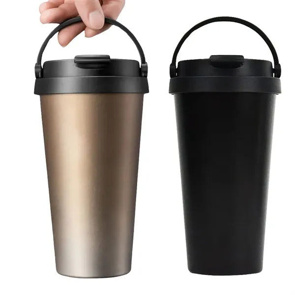 17oz. Stainless Steel Tumbler with Handle