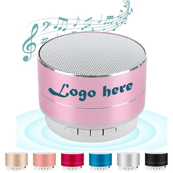 Compact Wireless Speaker with Custom Logo for Promotions
