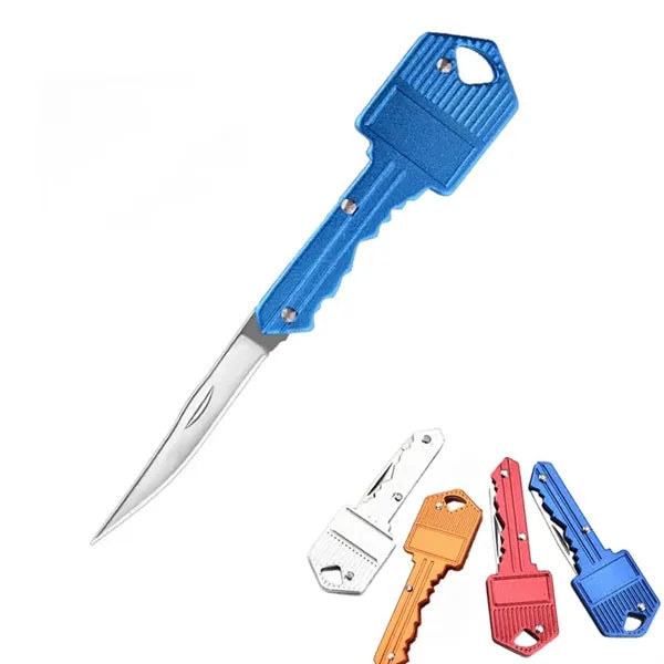 Key Shaped Folding Safety Knife