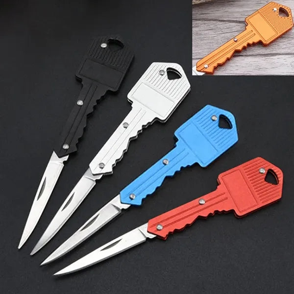 Key Shaped Folding Safety Knife