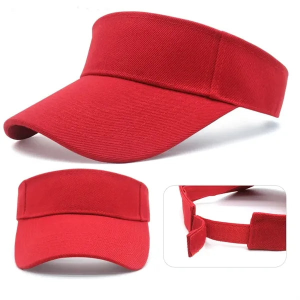 Cotton Sports Sun Visor Cap