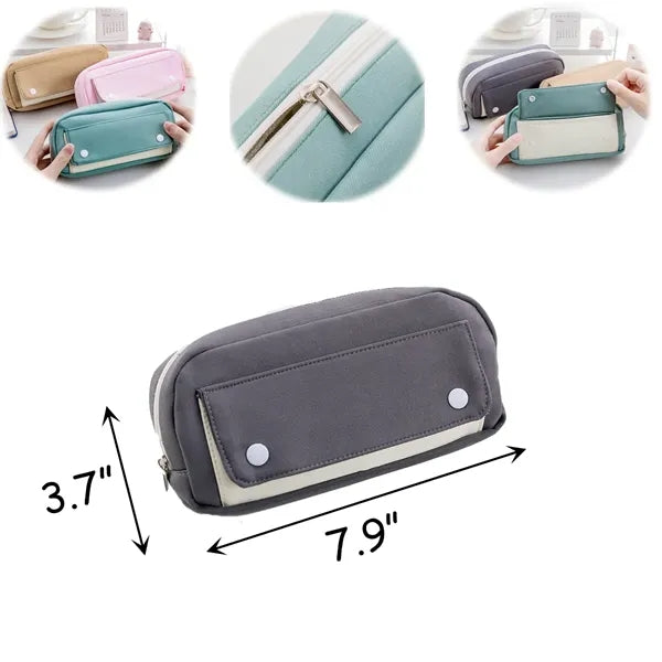 Simple Large-capacity Student Pencil Case