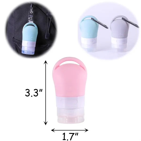 Portable Plastic Travel Split Bottle