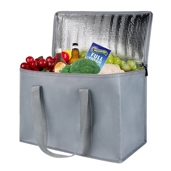 Recycled Waterproof Insulated Grocery Bags Food Delivery Box