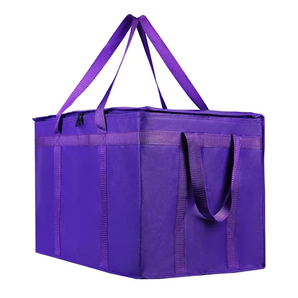 Recycled Waterproof Insulated Grocery Bags Food Delivery Box