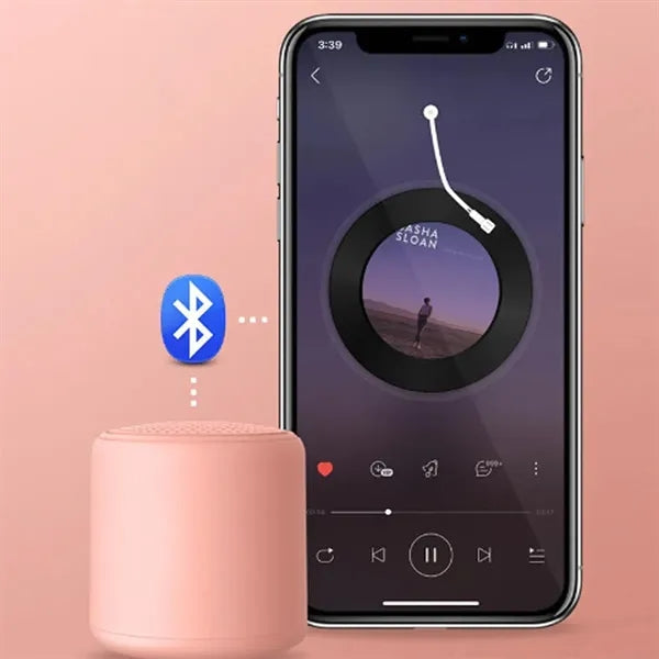 Compact Wireless Speaker with Custom Logo for Promotions