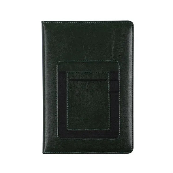 A5 PU Medium Notebook with Phone Card Holder