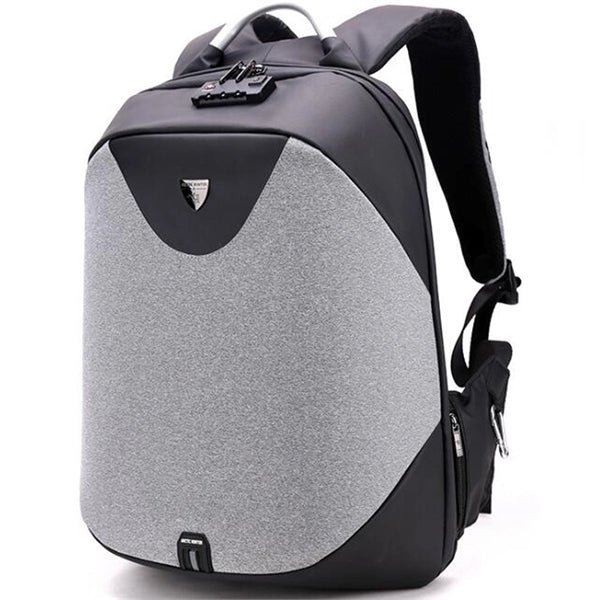 Backpack with USB charging port