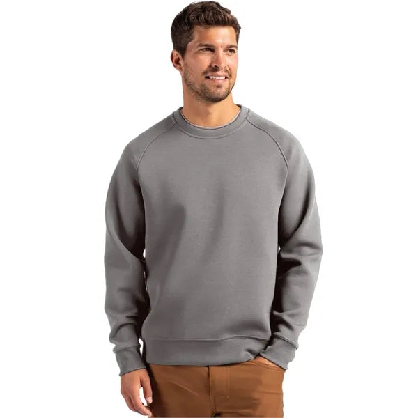Cutter & Buck Roam Recycled Buttery-Soft Knit Mens Crew N...