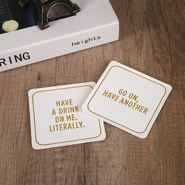 Disposable Square Paper Coaster