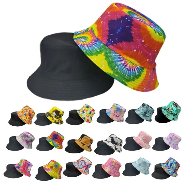 Double-sided Tie Dye Bucket Hat