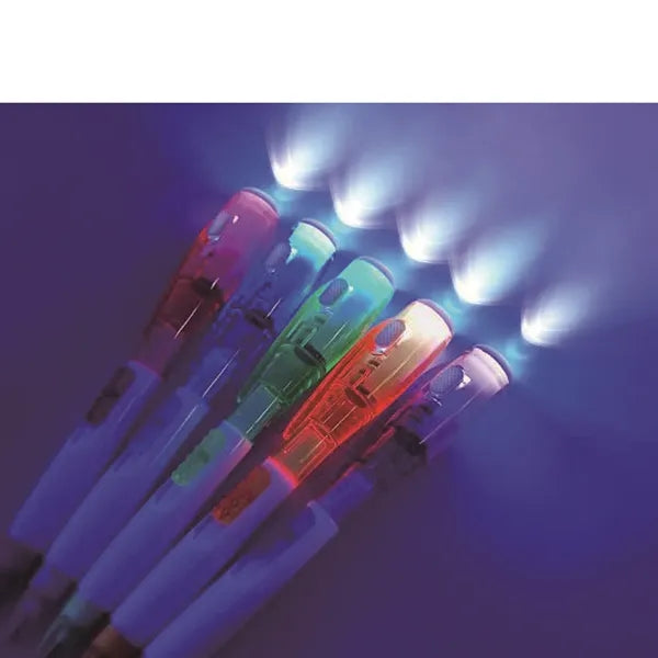 Ballpoint Pen With LED Flashlight