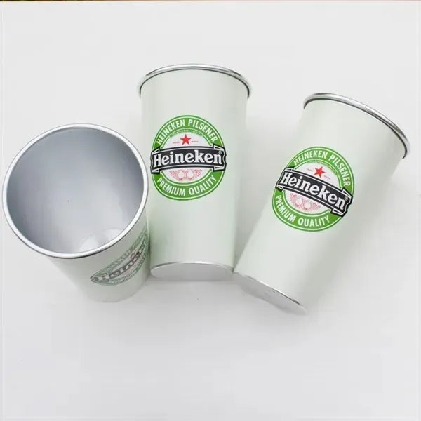 Rolled Edge Color Changing Aluminum Cups