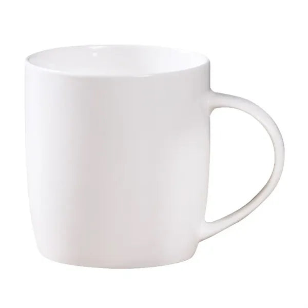 12oz Ceramic Coffee Mug Set with Lid & Spoon