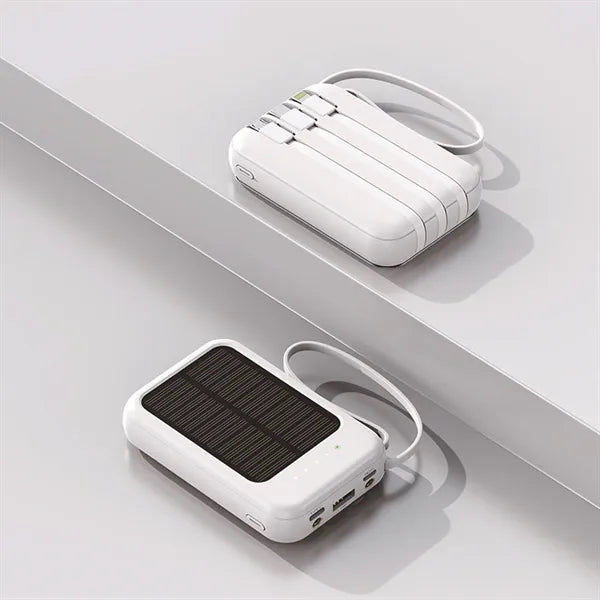 5000mah Faster Charging Solar Power Bank