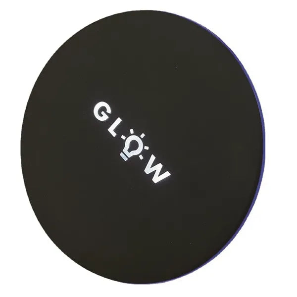 15W Round Light Up LED Logo Wireless Charger
