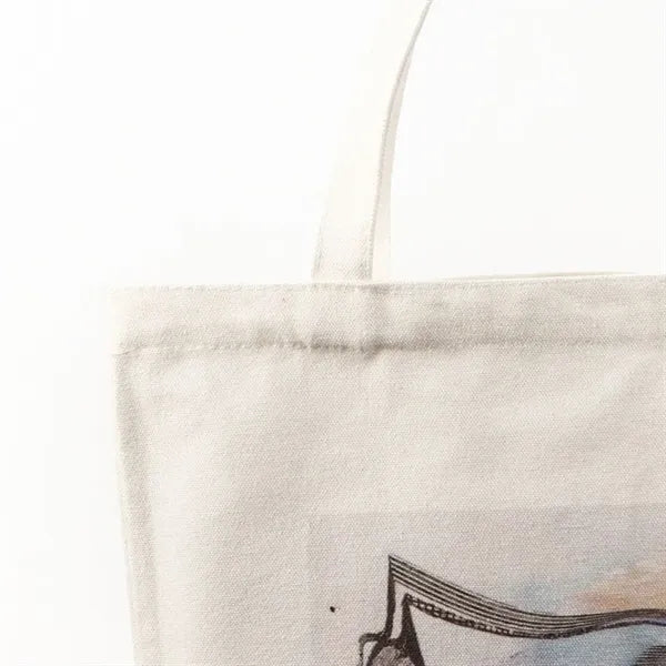12oz Sublimated Canvas Shopping Bag