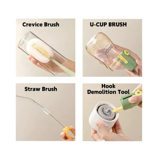 Multi-functional Cup Brush for Washing