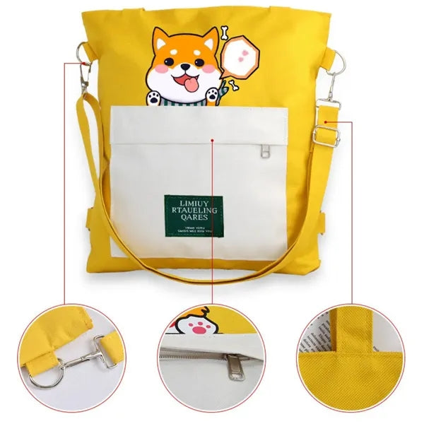 Oxford Tote Handbags student Casual Shoulder Crossbody Bag