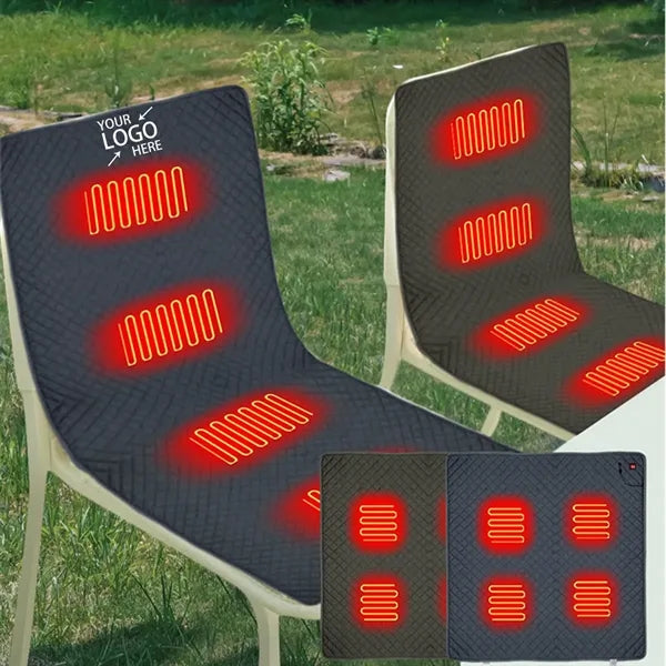 Heated Chair Seat Cushion For Home And Camping