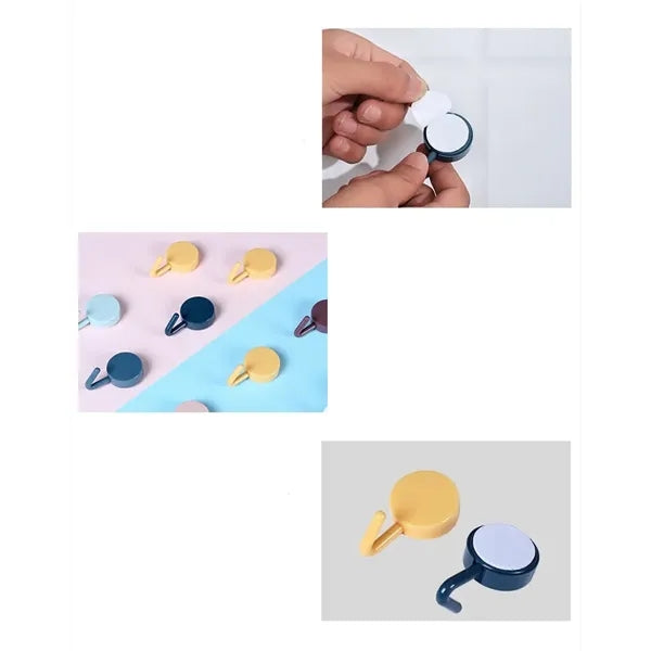 Multifunctional wall adhesive hook