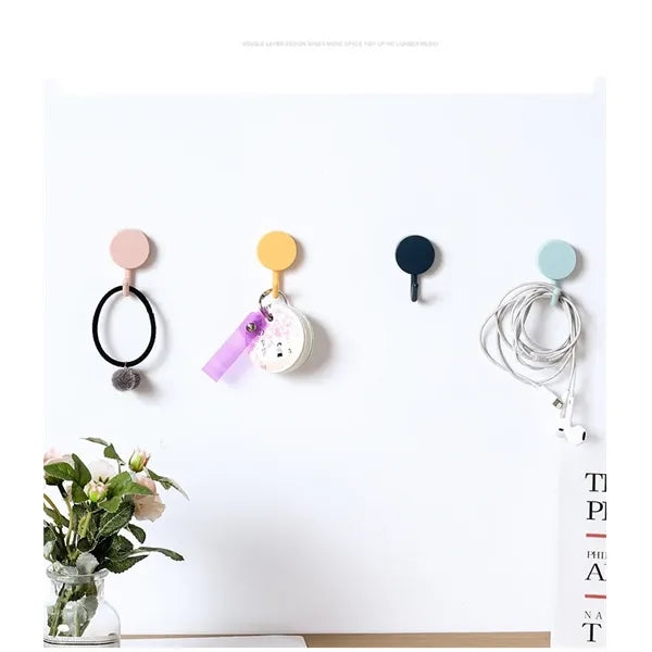 Multifunctional wall adhesive hook
