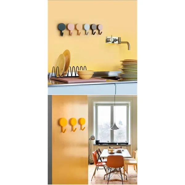 Multifunctional wall adhesive hook