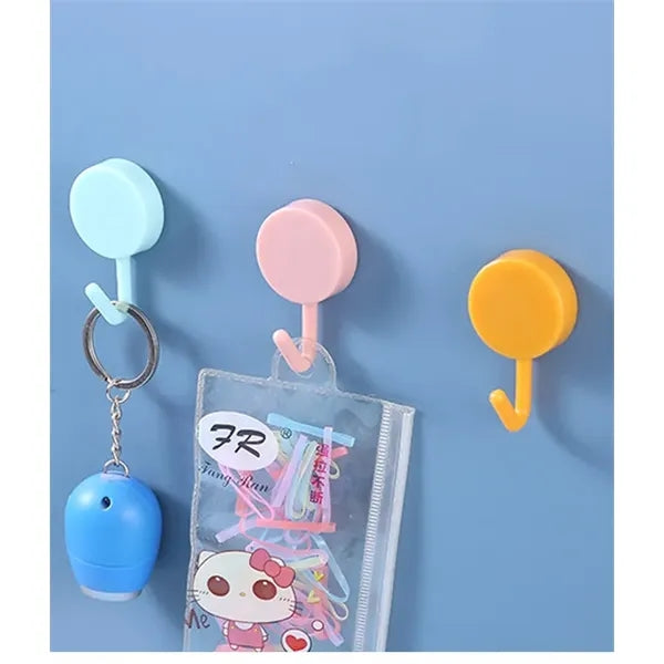 Multifunctional wall adhesive hook
