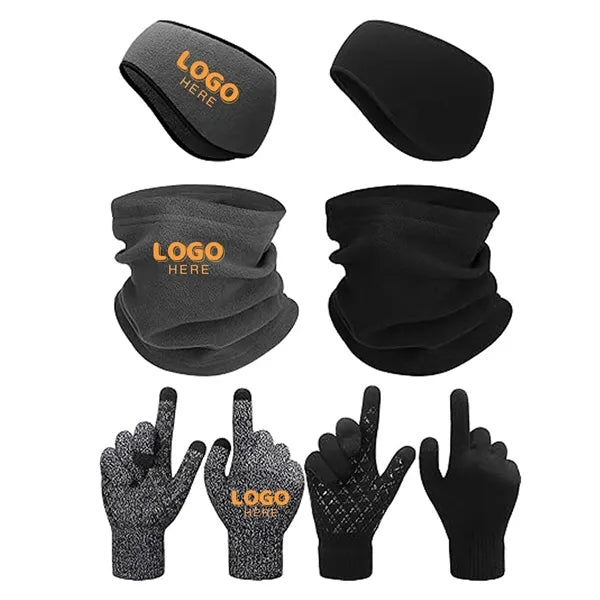 Ear Warmer Winter Mask Gloves Set