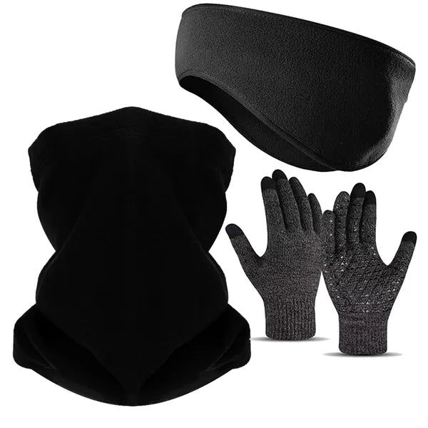 Ear Warmer Winter Mask Gloves Set