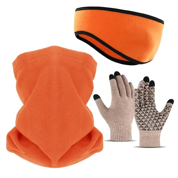 Ear Warmer Winter Mask Gloves Set