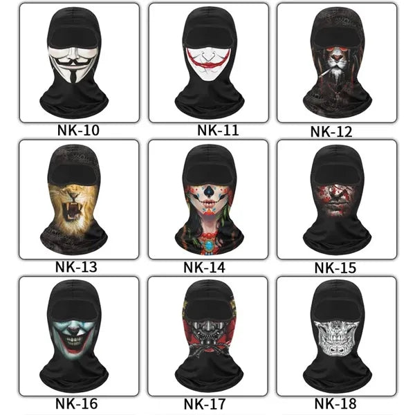 Men Motorcycle Balaclava Face Mask for Ski Cycling
